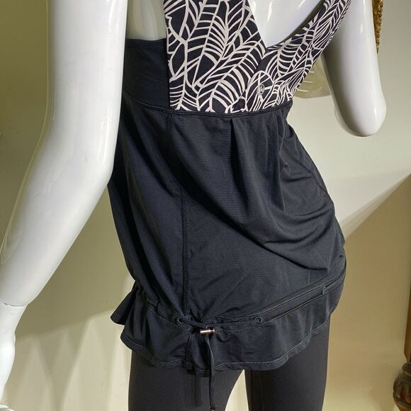 Lululemon Elevate Tank Top Black & White - Picture 7 of 13